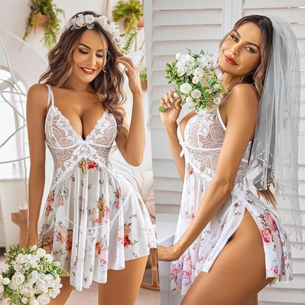 Women’s Lace Lingerie Babydoll